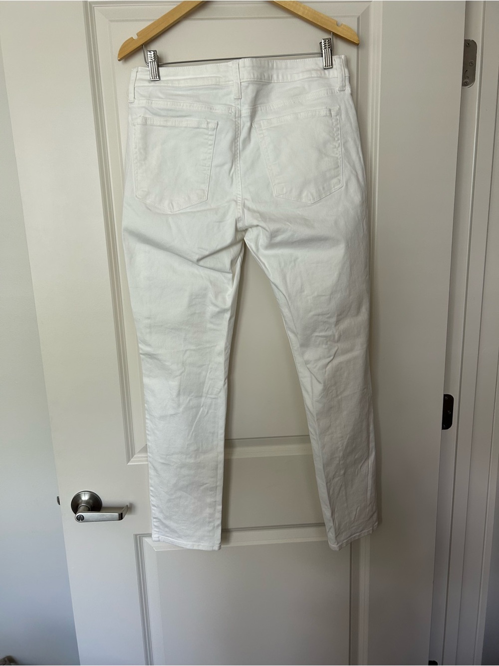 White Stretch Slim Fit Womens’s Jeans - Picture 3 of 3